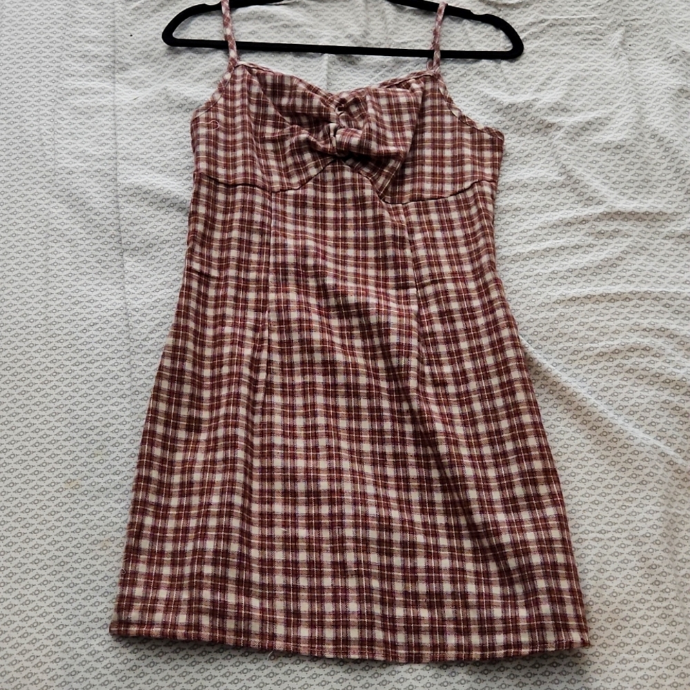 Strapless dress with small coat